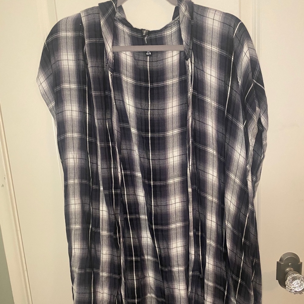 Torrid Plaid Kimono